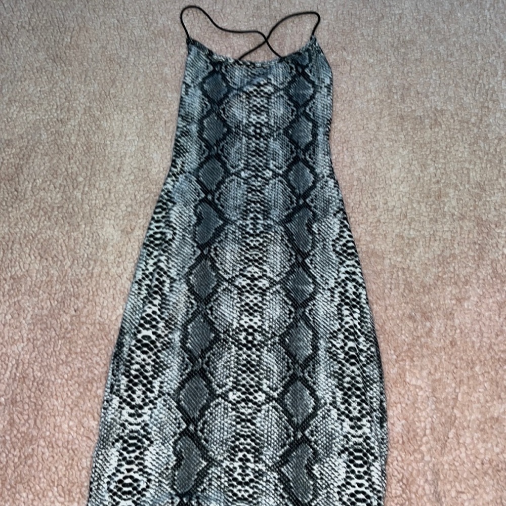 Bodycon Animal Print Dress